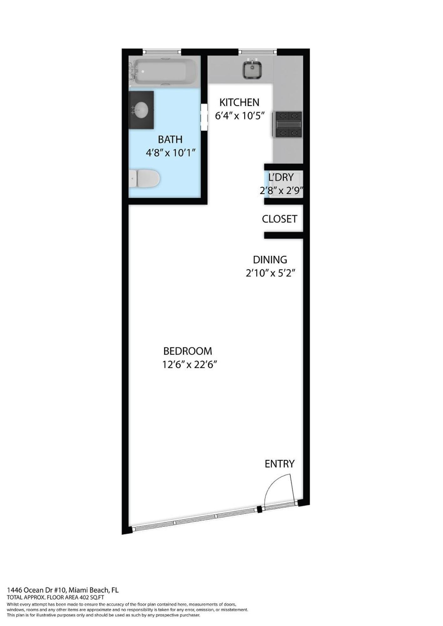 Ocean Drive Prime W/2 Queenbeds & Washer/dryer Apartamento Miami Beach