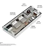 Ocean Drive Prime Apt W/2 Queenbeds & Washer/Dryer